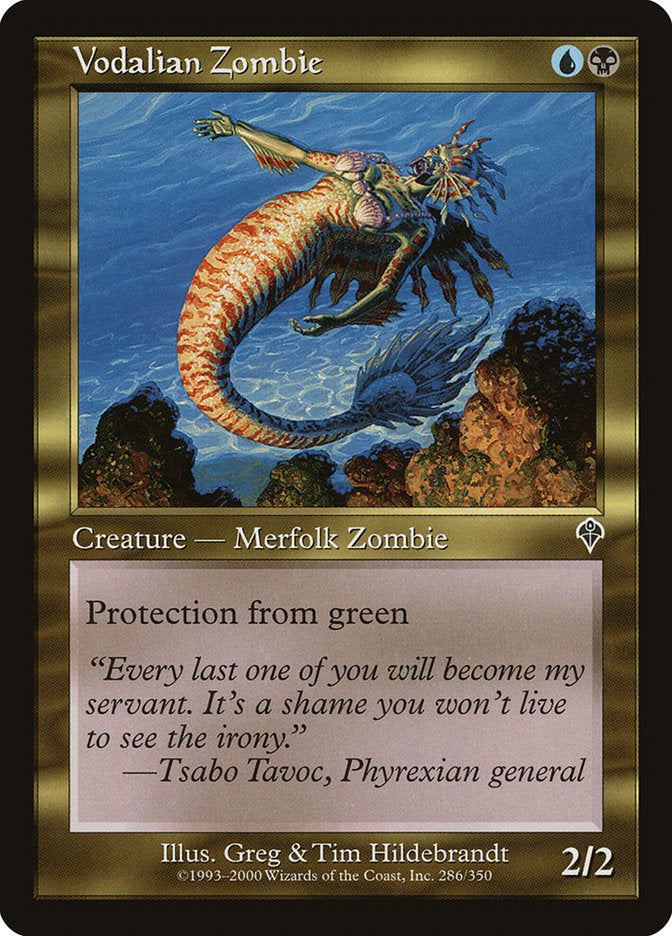 Vodalian Zombie - (Foil): Invasion