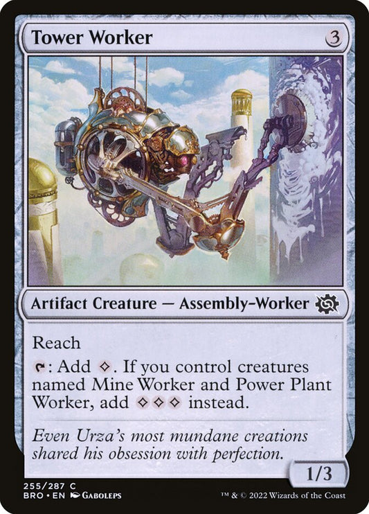 Tower Worker - (Foil): The Brothers' War