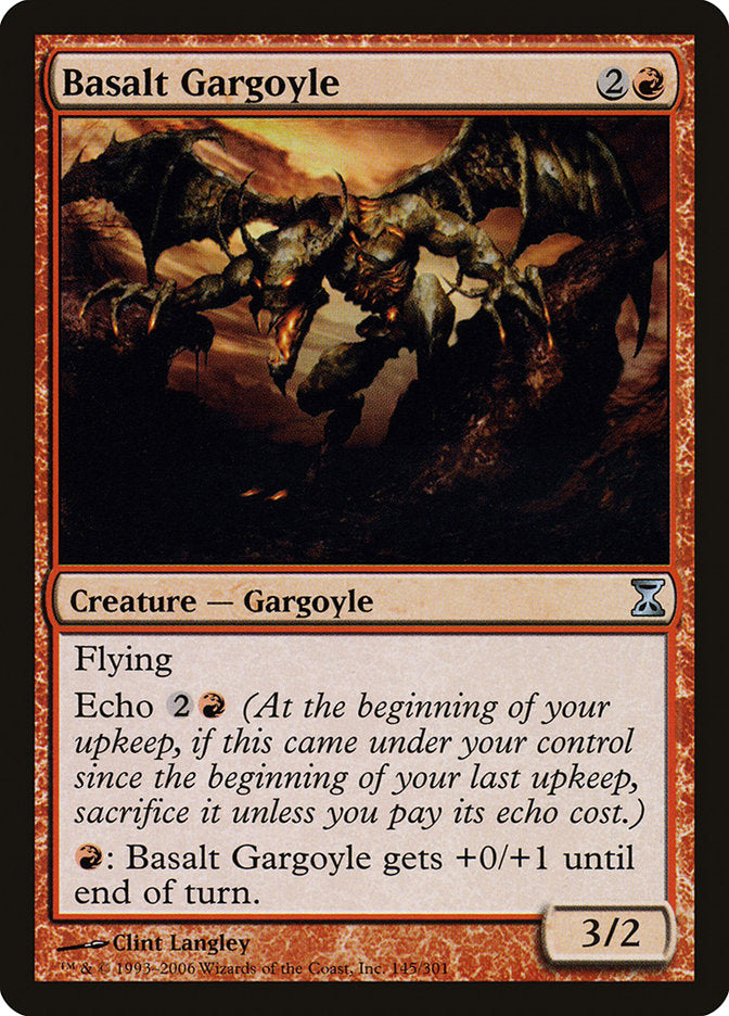 Basalt Gargoyle - (Foil): Time Spiral