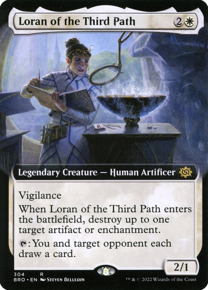 Loran of the Third Path (Extended Art) - (Foil): The Brothers' War