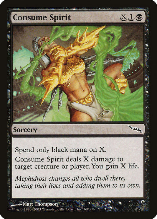 Consume Spirit - (Foil): Mirrodin