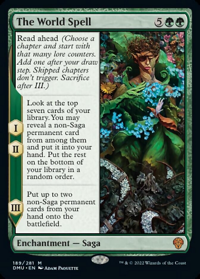 The World Spell - (Foil): Dominaria United