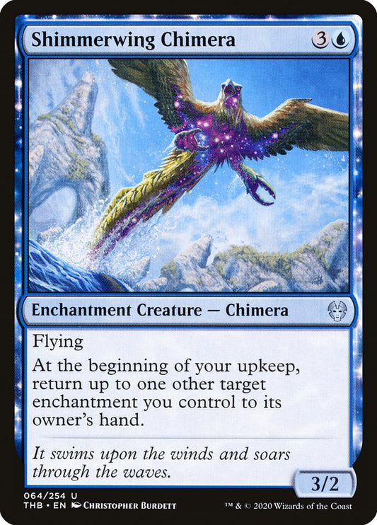 Shimmerwing Chimera - (Foil): Theros Beyond Death