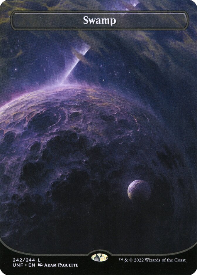 Swamp (#242) (Borderless): Unfinity