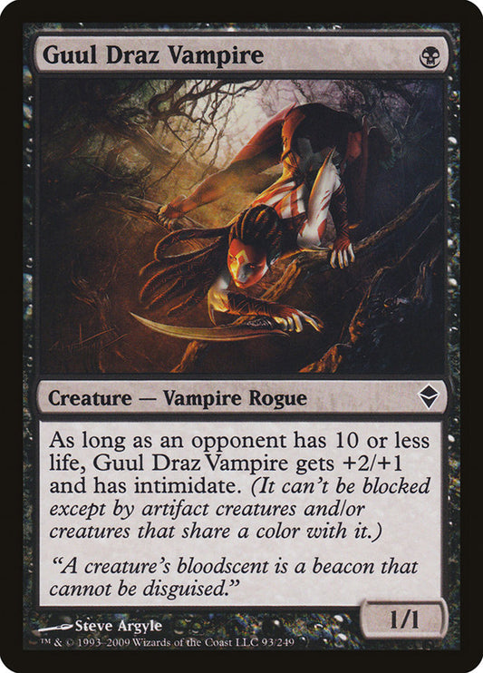 Guul Draz Vampire: Zendikar