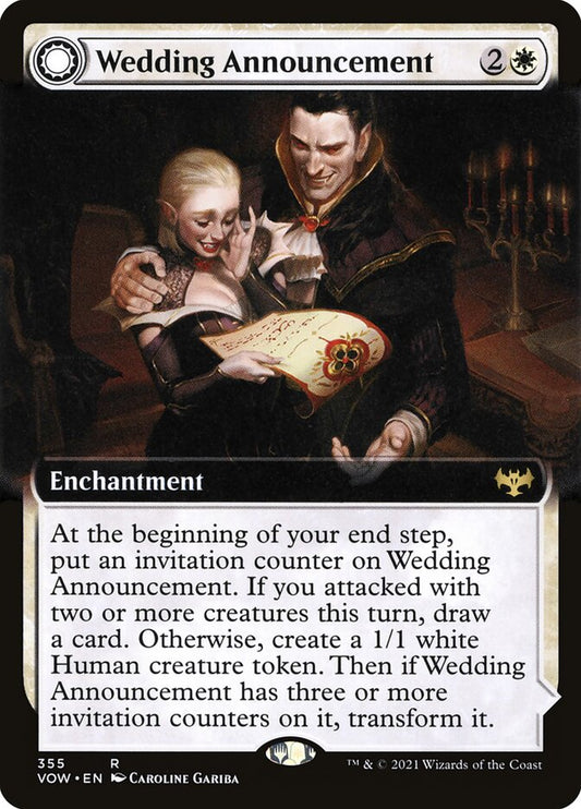 Wedding Announcement // Wedding Festivity (Extended Art): Innistrad: Crimson Vow