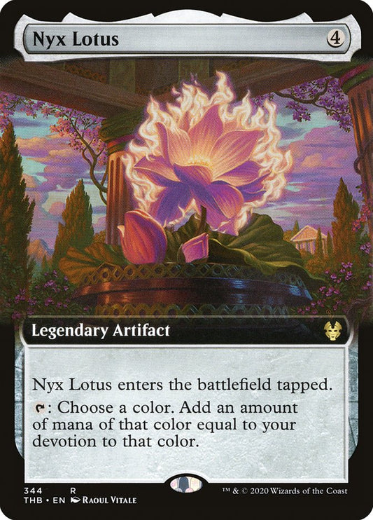 Nyx Lotus (Extended Art) - (Foil): Theros Beyond Death