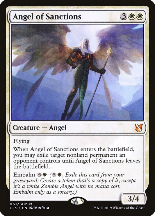 Angel of Sanctions: Commander 2019