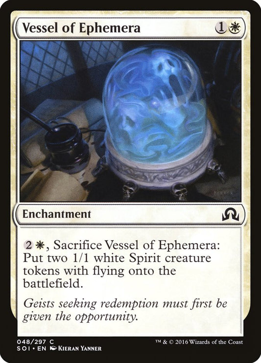 Vessel of Ephemera - (Foil): Shadows over Innistrad