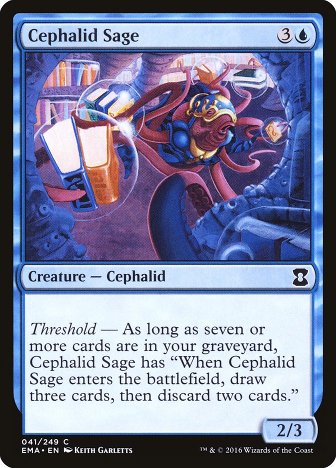 Cephalid Sage - (Foil): Eternal Masters