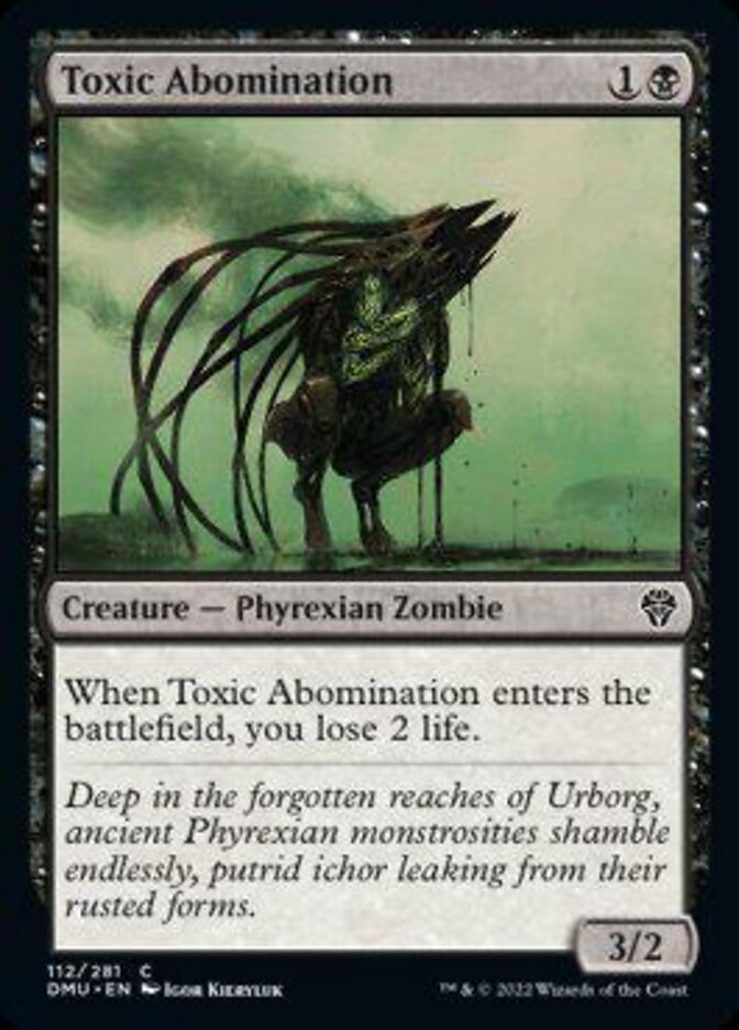 Toxic Abomination: Dominaria United