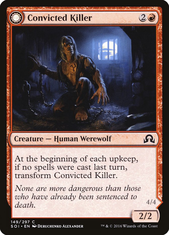 Convicted Killer // Branded Howler: Shadows over Innistrad