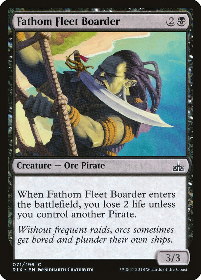 Fathom Fleet Boarder: Rivals of Ixalan
