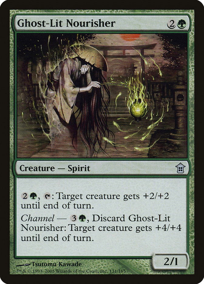 Ghost-Lit Nourisher - (Foil): Saviors of Kamigawa