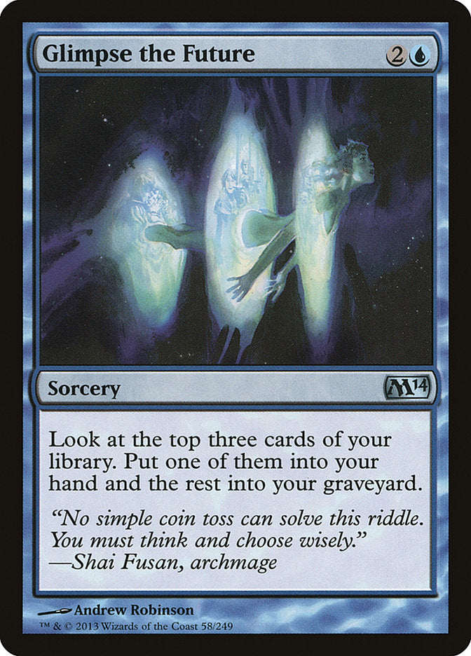 Glimpse the Future - (Foil): Magic 2014