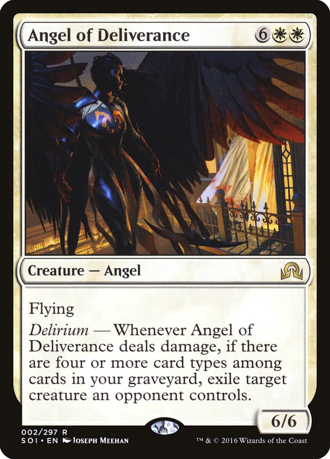Angel of Deliverance - (Foil): Shadows over Innistrad