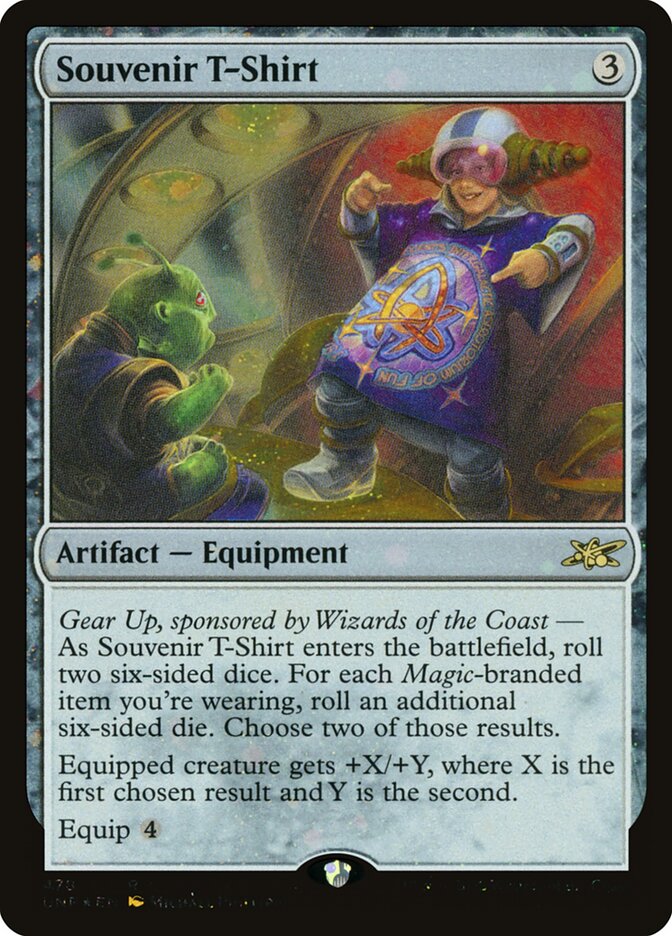 Souvenir T-Shirt - (Foil): Unfinity