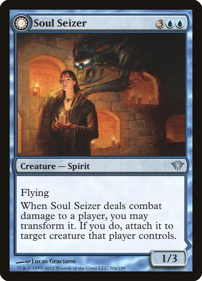 Soul Seizer // Ghastly Haunting - (Foil): Dark Ascension