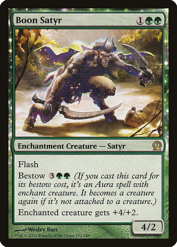 Boon Satyr - (Foil): Theros