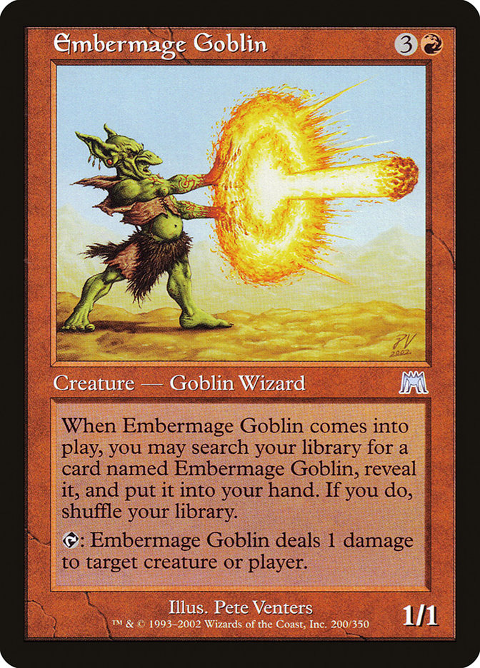 Embermage Goblin: Onslaught