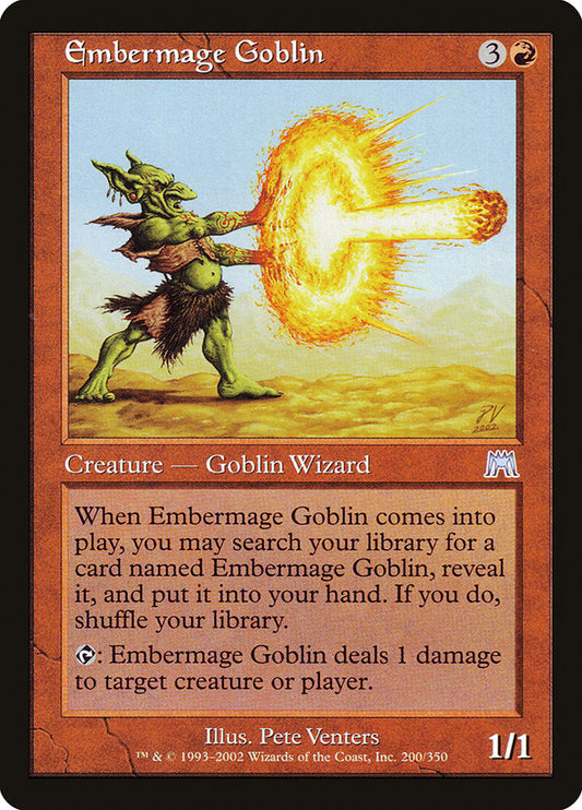 Embermage Goblin: Onslaught