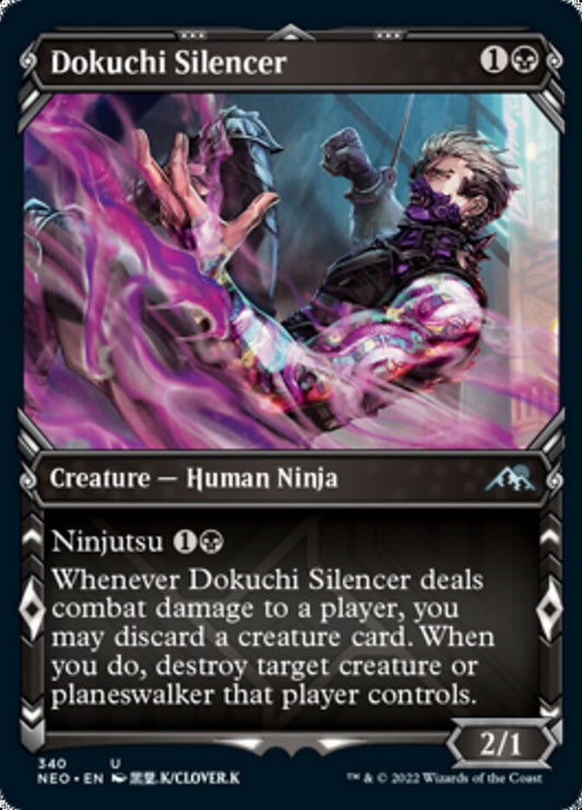 Dokuchi Silencer (Showcase): Kamigawa: Neon Dynasty