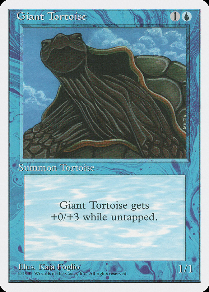 Giant Tortoise: Fourth Edition