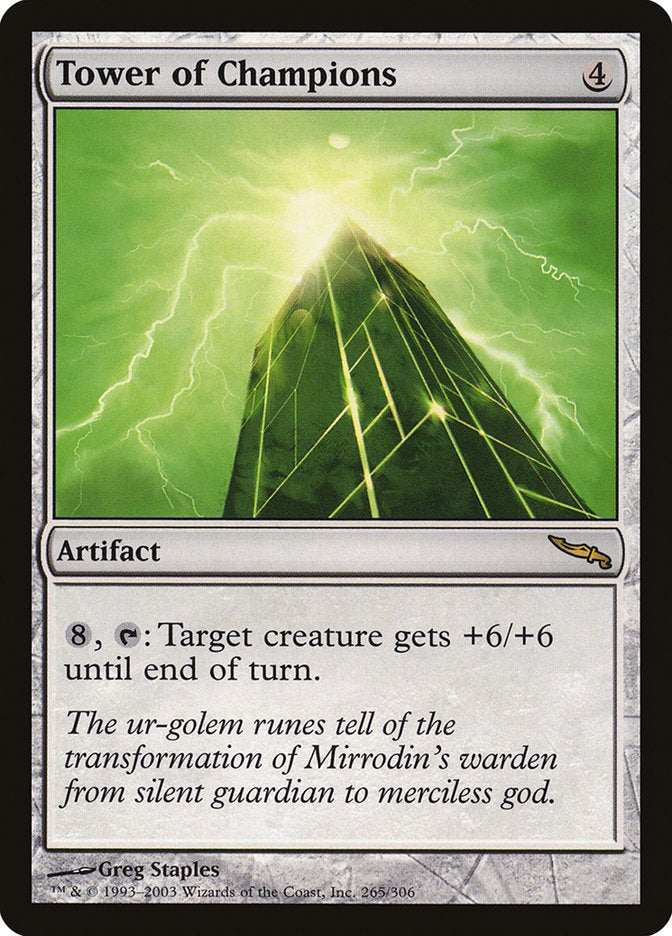 Tower of Champions - (Foil): Mirrodin