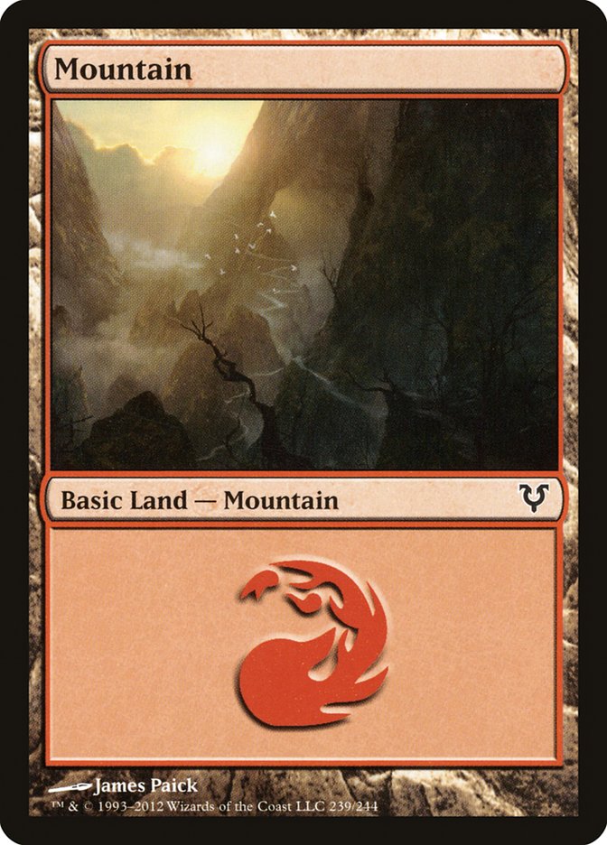 Mountain (#239): Avacyn Restored