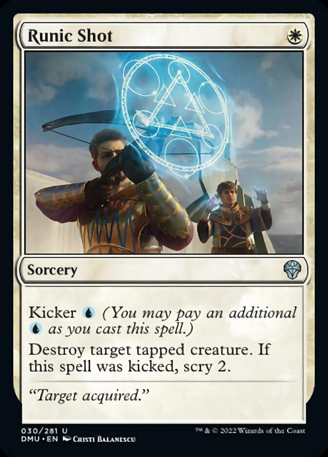 Runic Shot - (Foil): Dominaria United