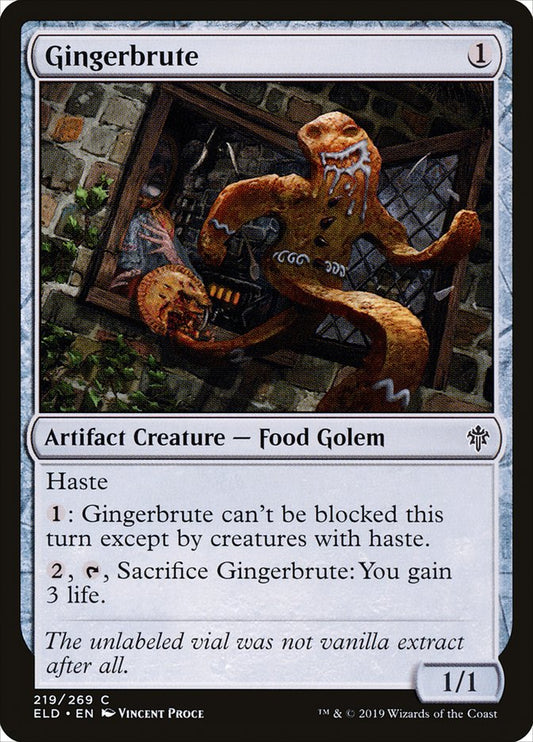 Gingerbrute - (Foil): Throne of Eldraine