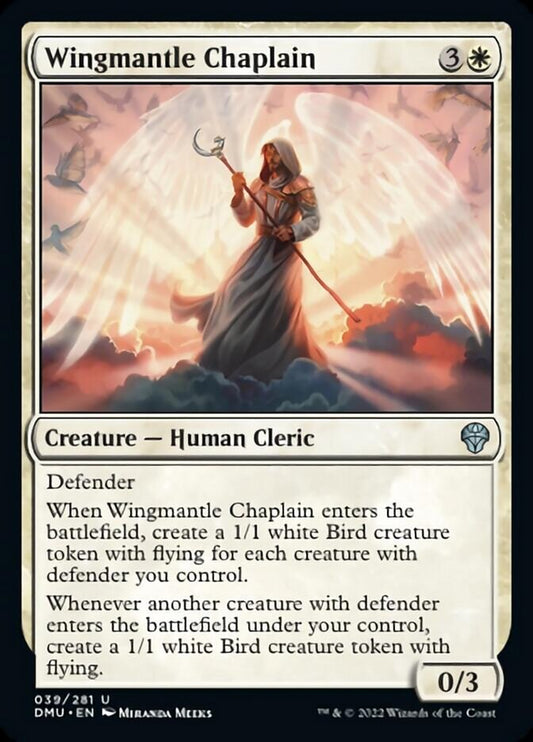 Wingmantle Chaplain - (Foil): Dominaria United