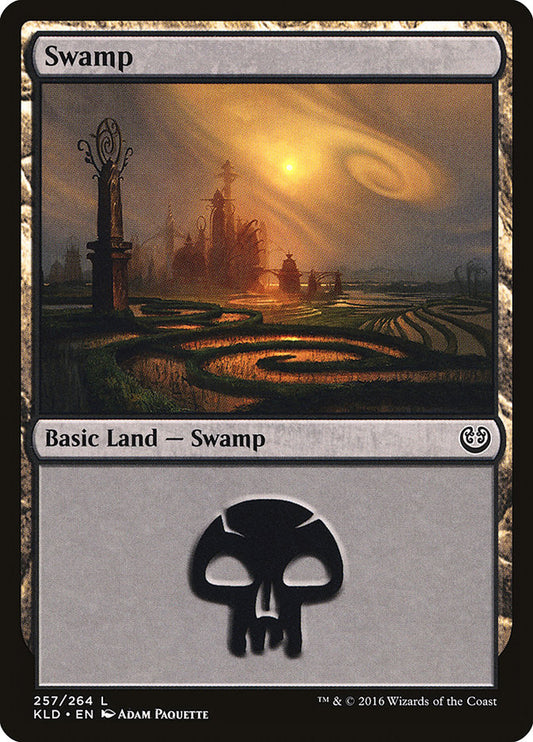 Swamp (#257) - (Foil): Kaladesh