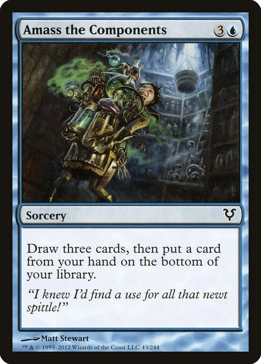 Amass the Components - (Foil): Avacyn Restored