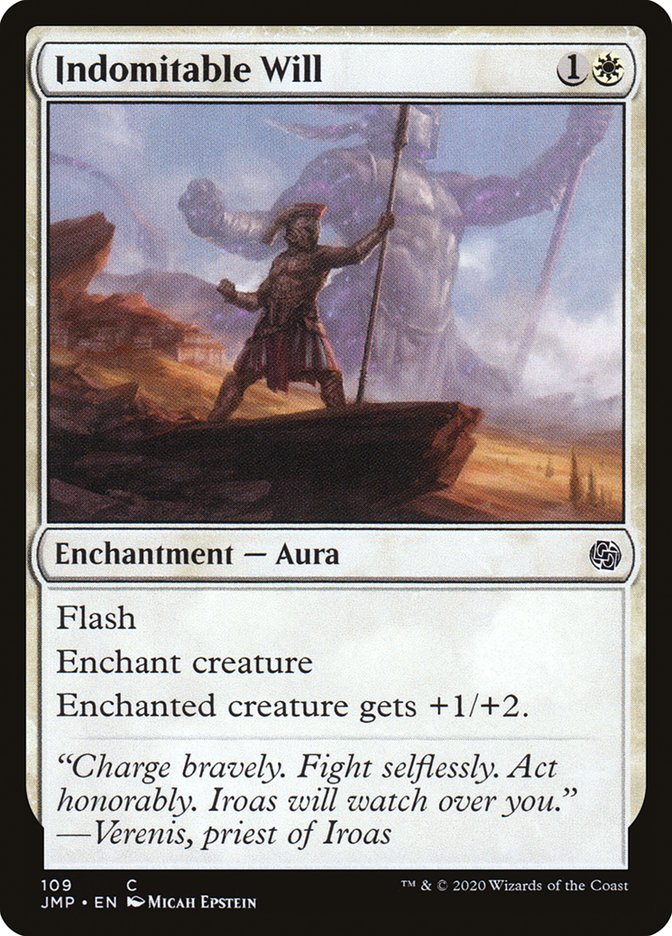 Indomitable Will: Jumpstart