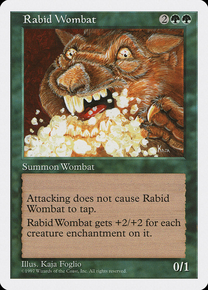 Rabid Wombat: Fifth Edition