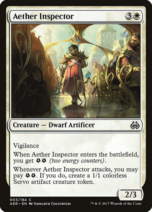 Aether Inspector - (Foil): Aether Revolt