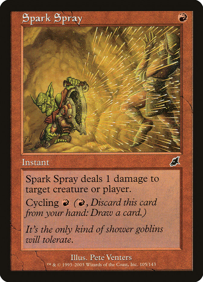Spark Spray - (Foil): Scourge