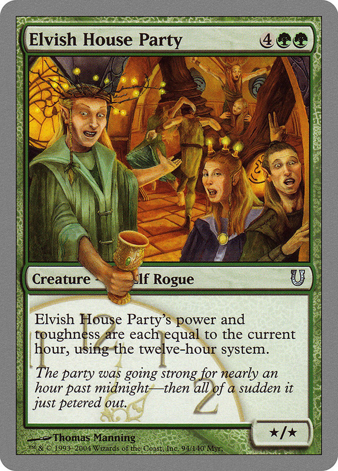Elvish House Party - (Foil): Unhinged