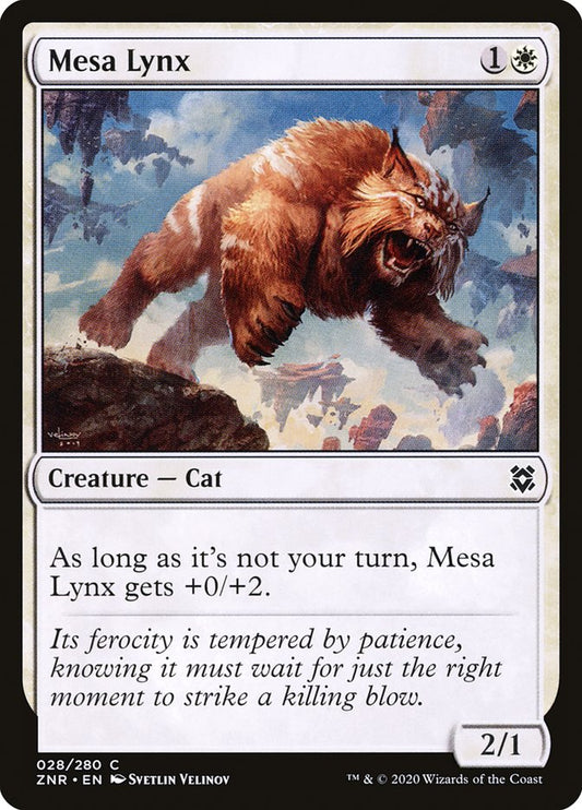 Mesa Lynx: Zendikar Rising
