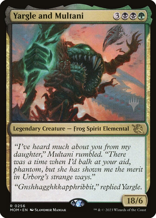 Yargle and Multani (Promo Pack) (March of the Machine): March of the Machine Promos