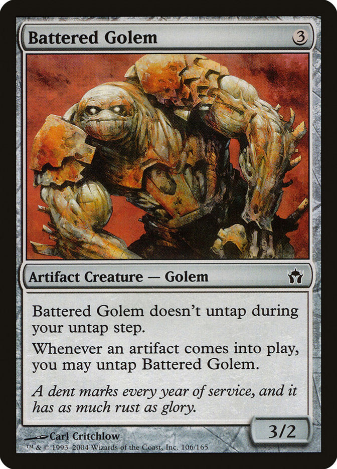 Battered Golem: Fifth Dawn