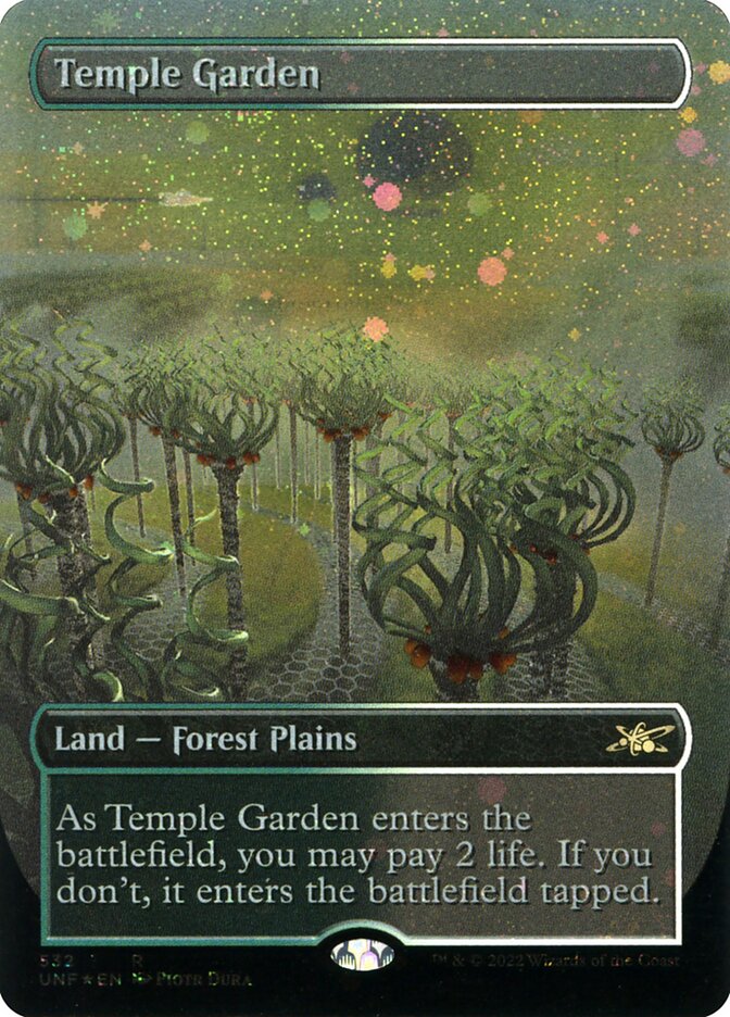 Temple Garden - (Foil): Unfinity