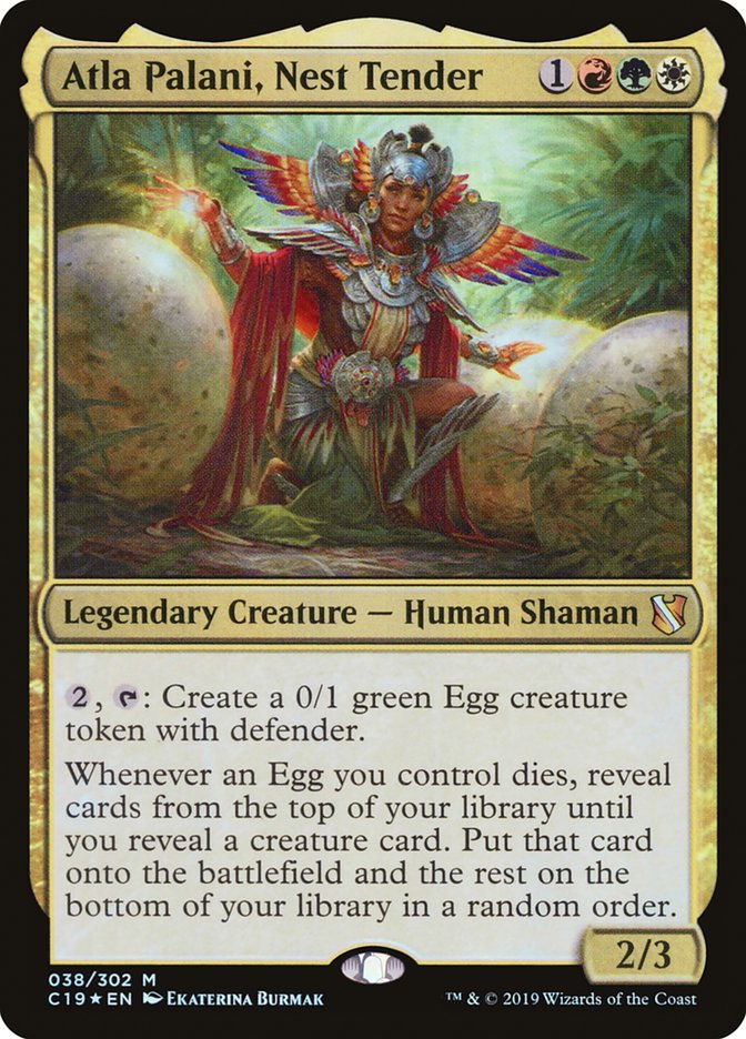 Atla Palani, Nest Tender - (Foil): Commander 2019