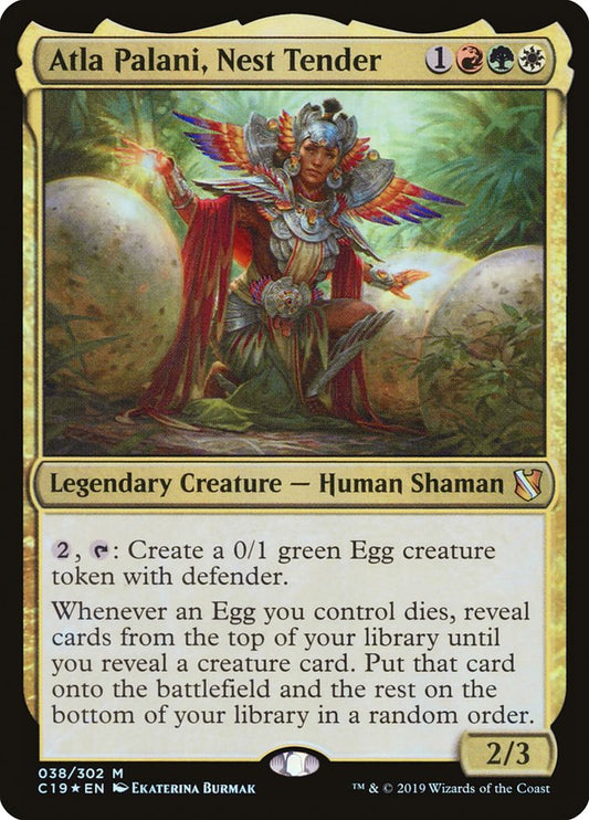 Atla Palani, Nest Tender - (Foil): Commander 2019