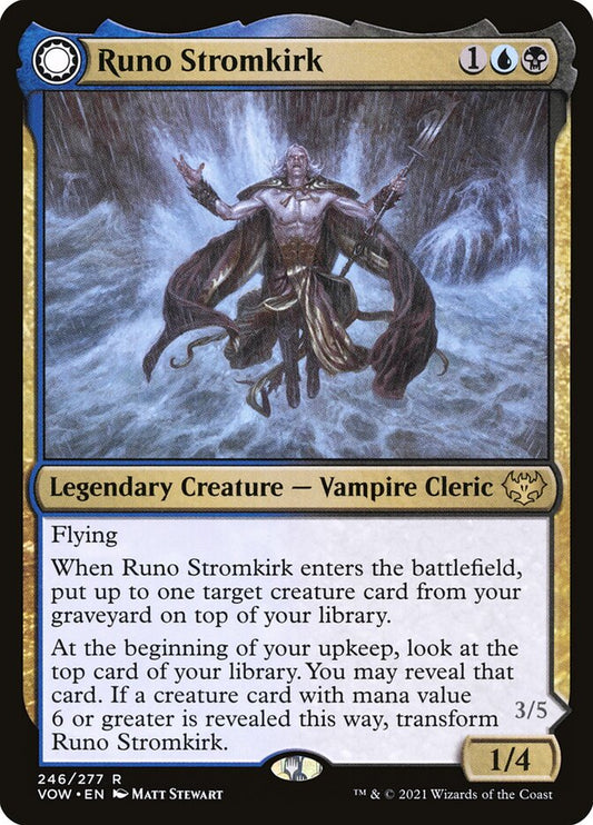 Runo Stromkirk // Krothuss, Lord of the Deep: Innistrad: Crimson Vow