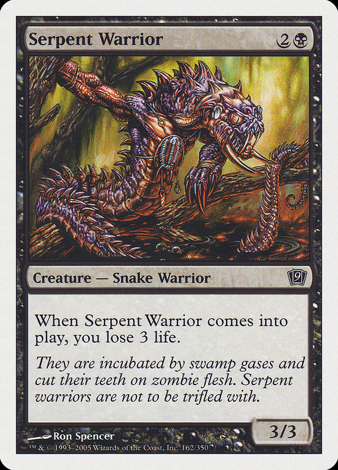 Serpent Warrior: Ninth Edition