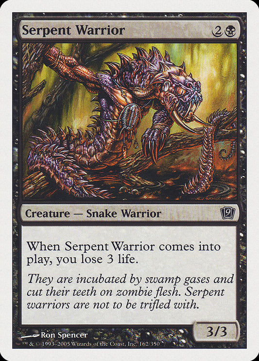 Serpent Warrior: Ninth Edition
