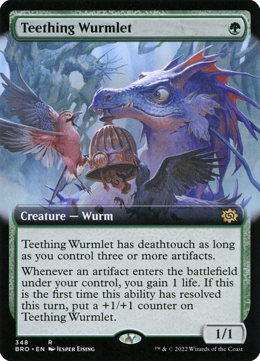 Teething Wurmlet (Extended Art): The Brothers' War