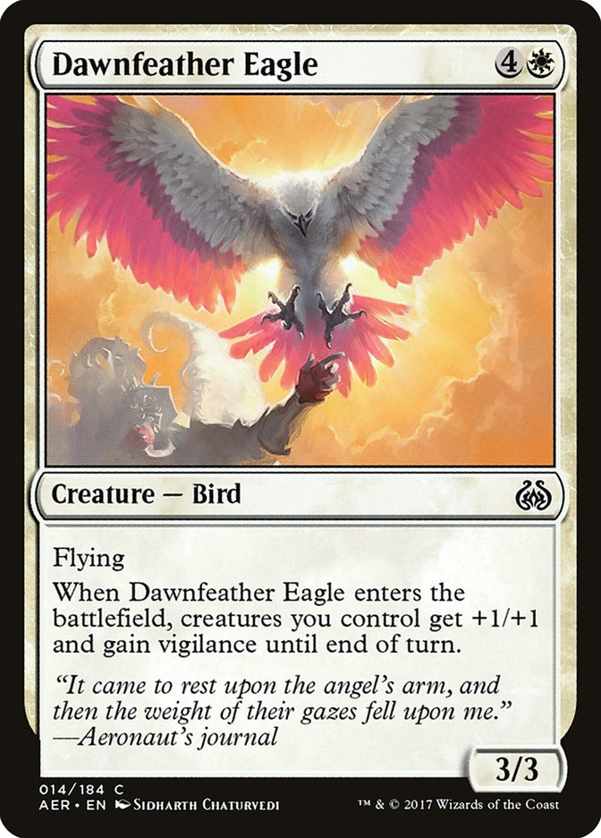Dawnfeather Eagle - (Foil): Aether Revolt